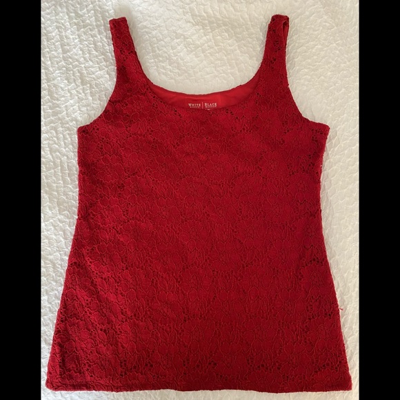 White House Black Market Lace Tank - Picture 3 of 3